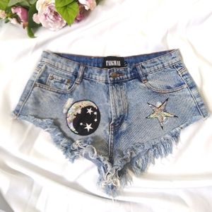TAIGWAH LF Denim Shorts